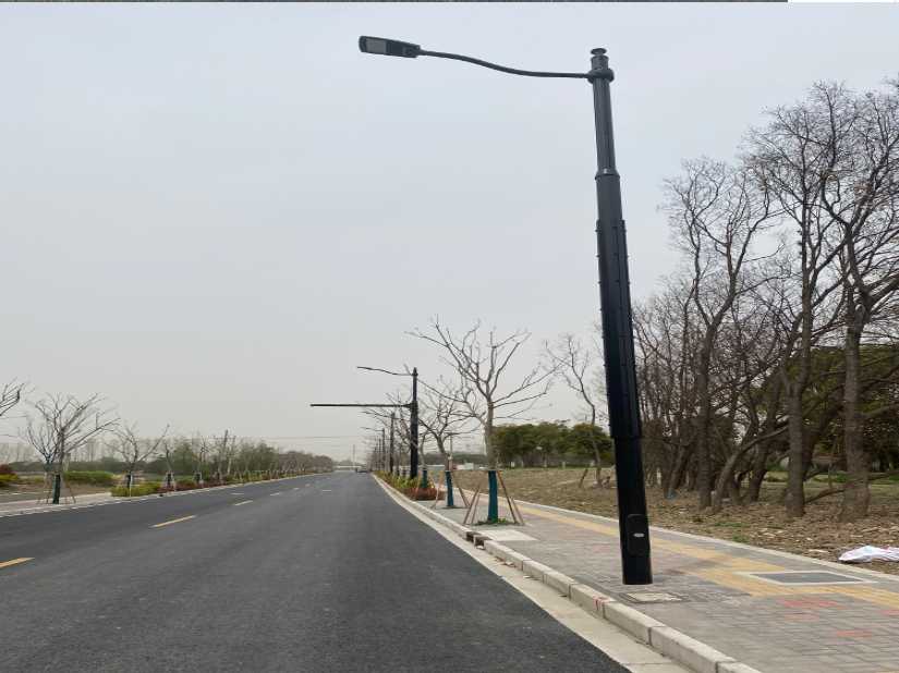 湘阴县上海综合杆 太阳能路灯工程
